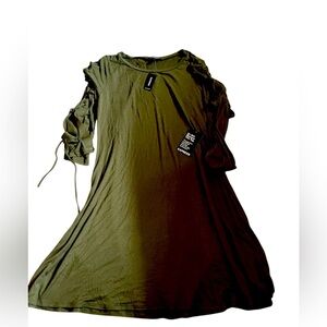 Express Sage Green Dress